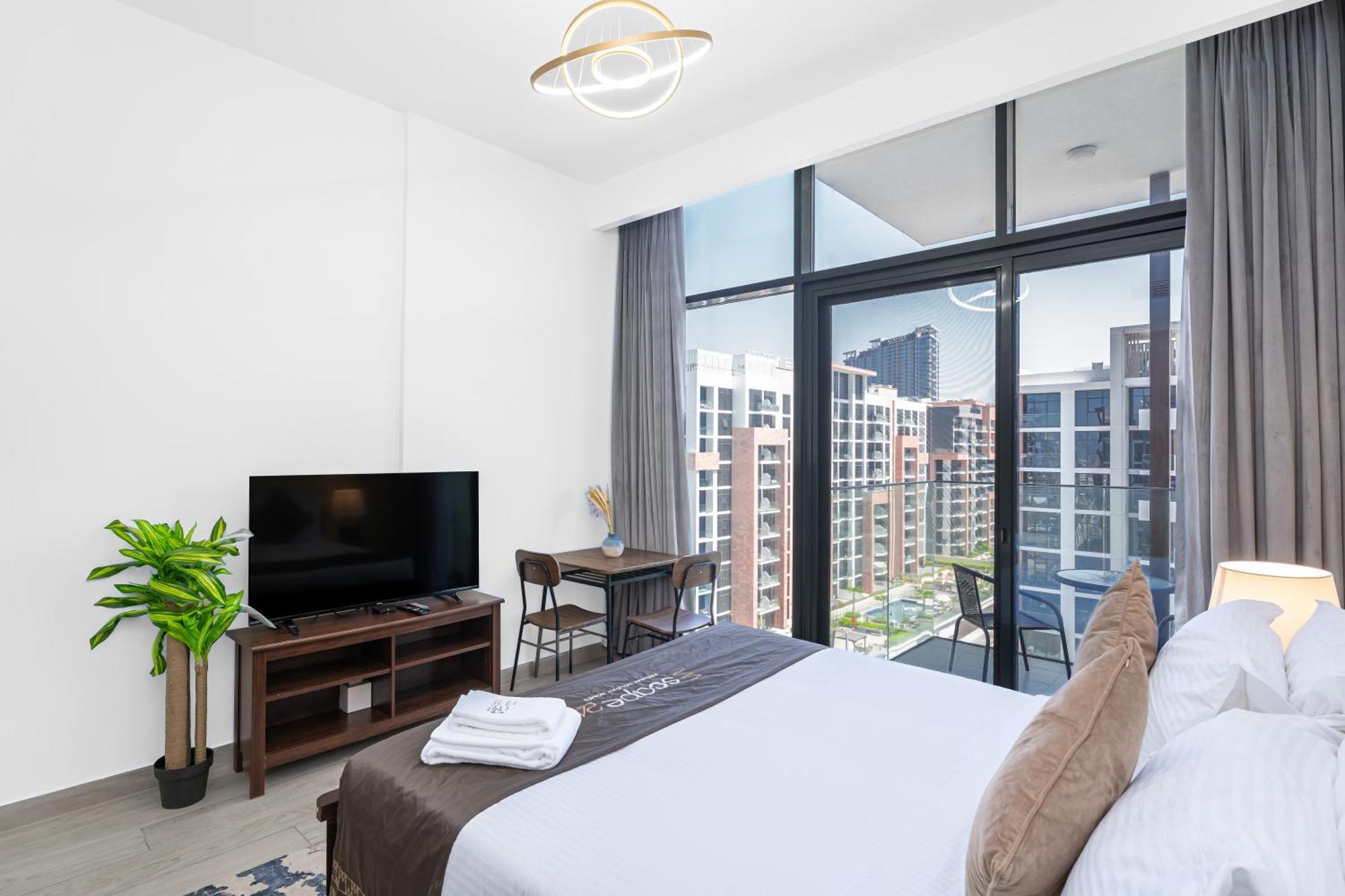 Escape24 Stylish Studio Azizi Riviera 8 Meydan One דובאי מראה חיצוני תמונה